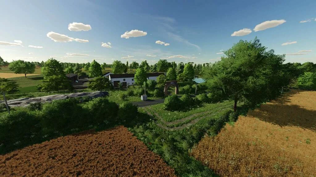 The Three Small Farms v1.0 FS22 FS22 Mod Free Download