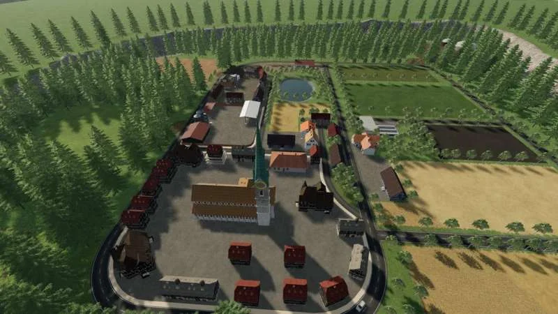 The village v1.0 FS22 FS22 Mod Free Download