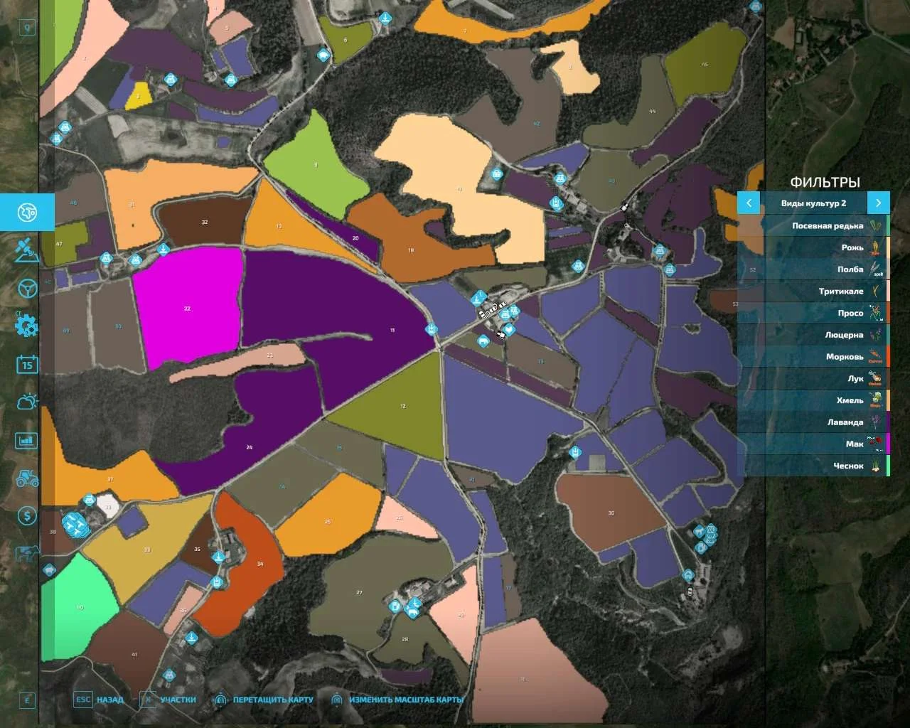 Toscana Map v3.2 FS22 FS22 Mod Free Download
