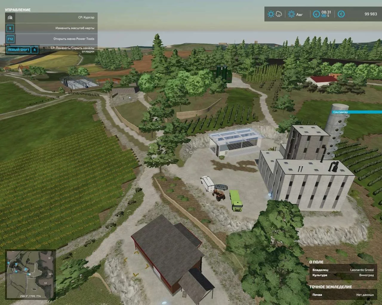 Toscana Map v3.7 FS22 FS22 Mod Free Download