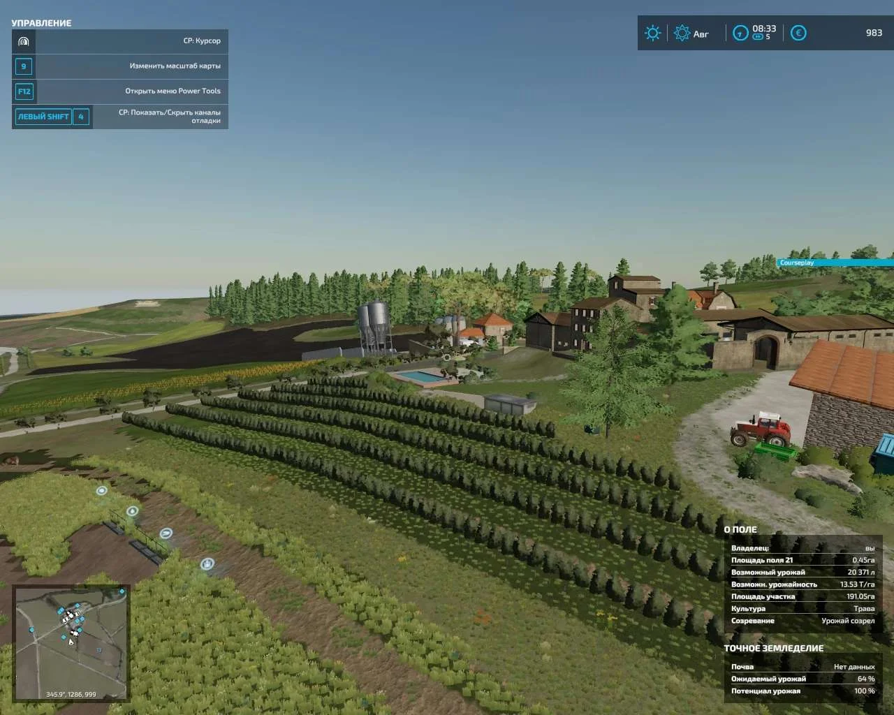 Toscana Map v3.8 FS22 FS22 Mod Free Download
