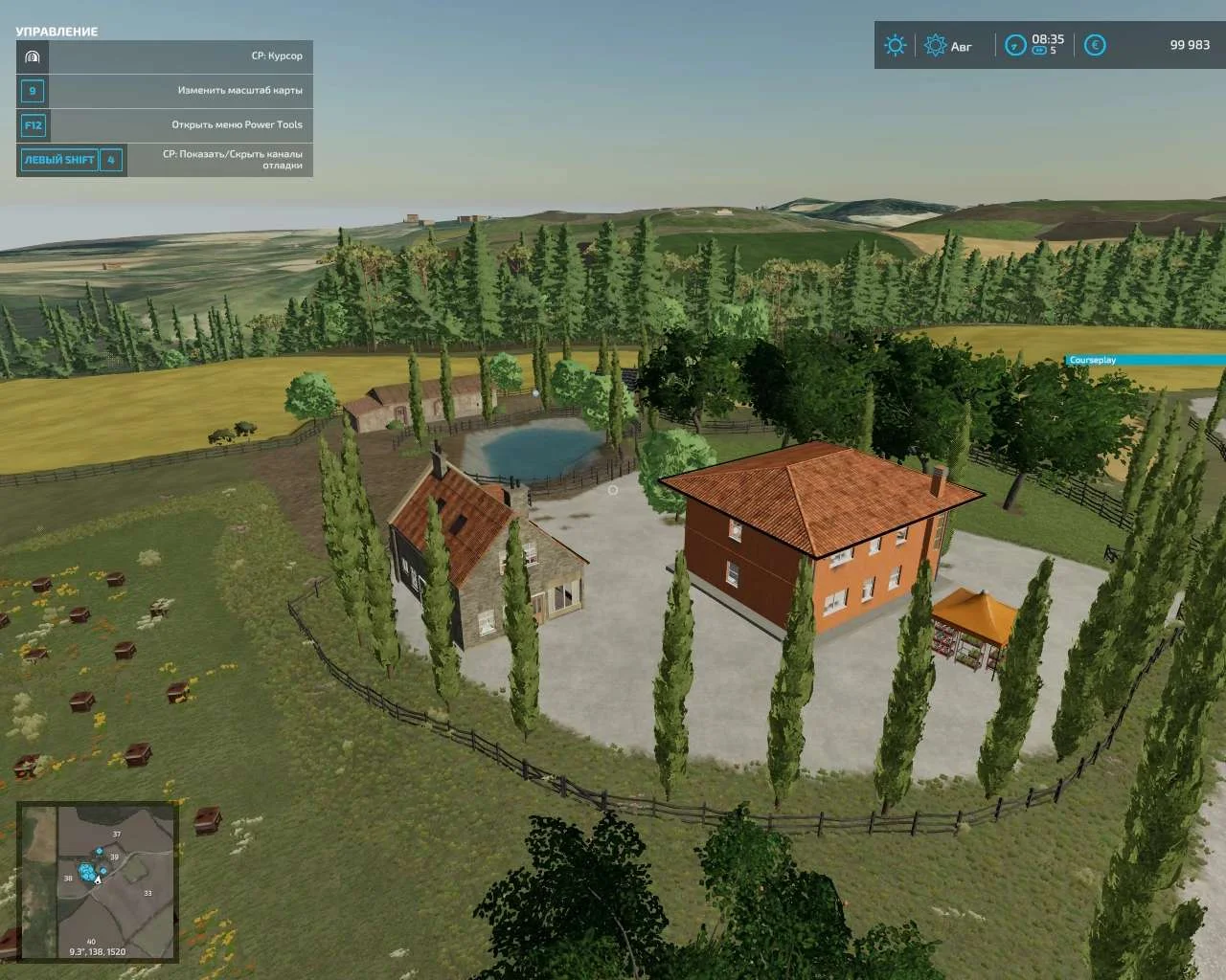 Toscana Map v3.9 FS22 FS22 Mod Free Download