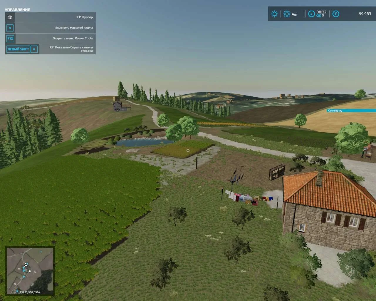 Toscana Map v4.2 FS22 FS22 Mod Free Download