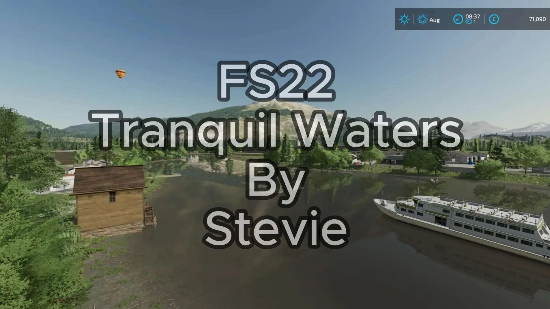 Tranquil Waters By Stevie v1.0.0.4 FS22 FS22 Mod Free Download