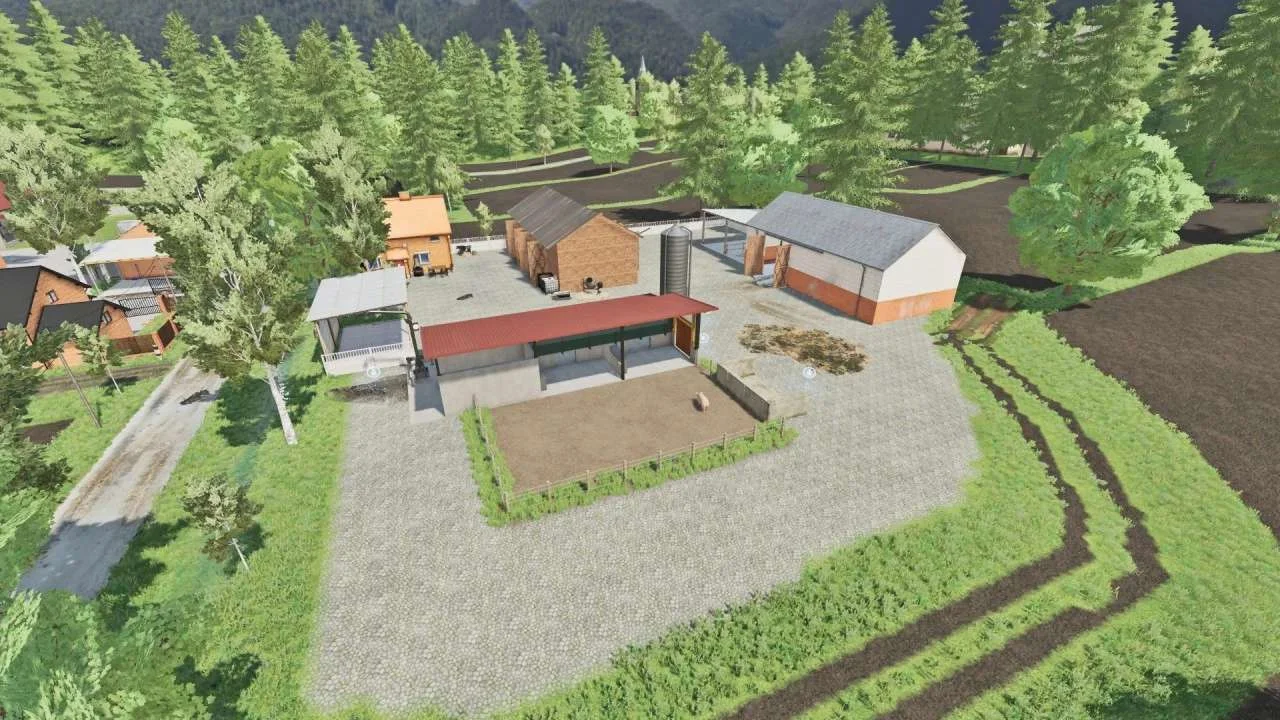 Typowa Polska Wies v1.0 FS22 FS22 Mod Free Download