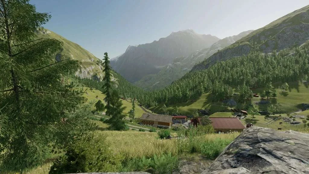 Tyrolean Whitecreek Valley v1.0.0.1 FS22