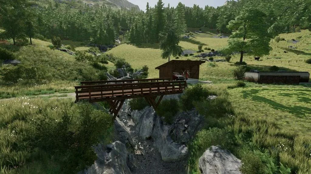 Tyrolean Whitecreek Valley v1.0 FS22