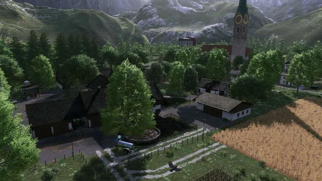 Unterkrebach Map v1.0 FS22 FS22 Mod Free Download