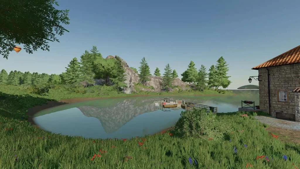 Volcano Island Map v1.1 FS22 FS22 Mod Free Download