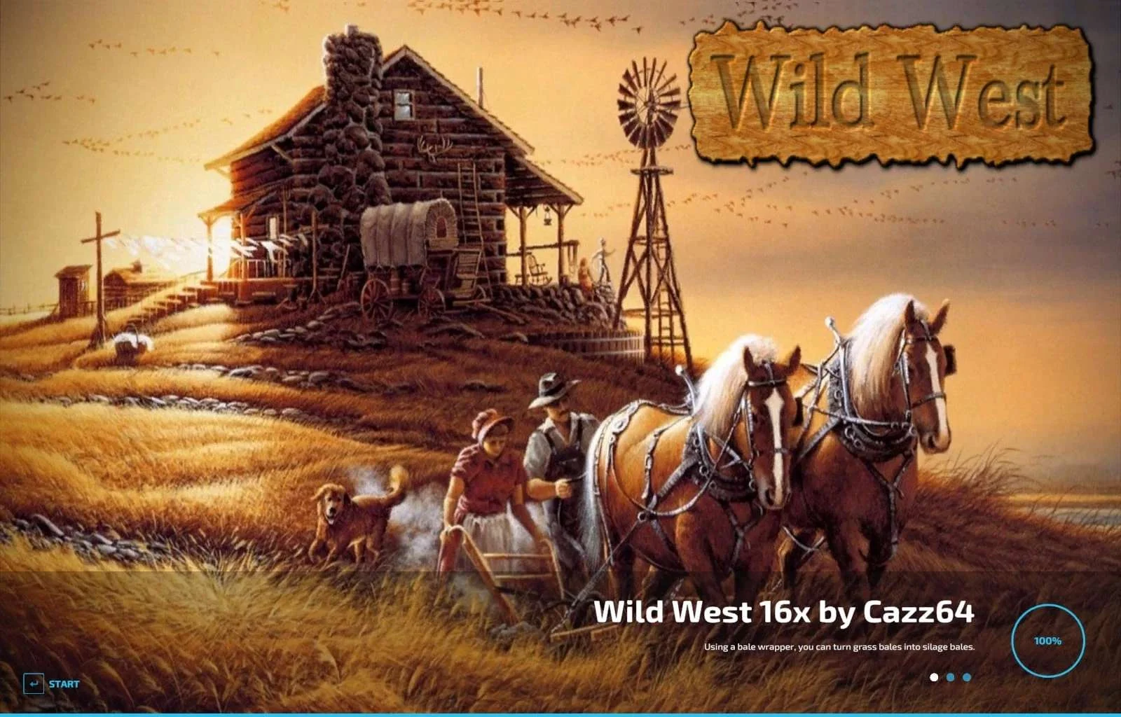 Wild West 16x v1.3 FS22 FS22 Mod Free Download