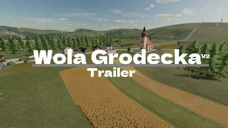 Wola Grodecka Low Poly v2.0 FS22 FS22 Mod Free Download