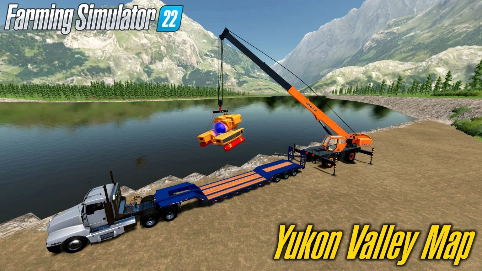 YUKON VALLEY MAP – MAJOR FIX V4.0 FS22 FS22 Mod Free Download