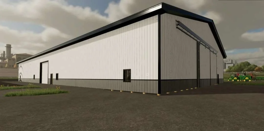 100 x 200 Shed v1.0 FS22 FS22 Mod Free Download