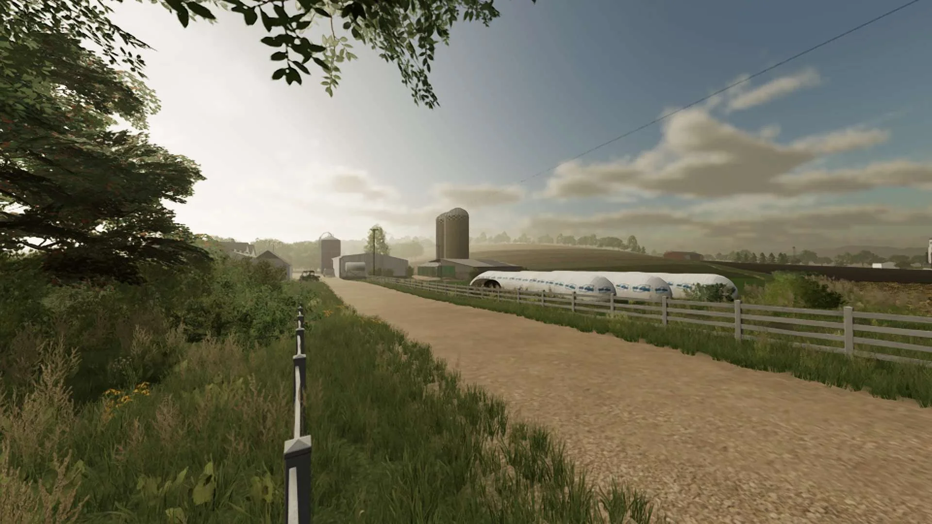 60′ Feed Storage Bag v1.0 FS22 FS22 Mod Free Download