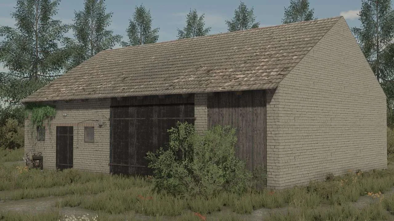 A small barn and cowshed v1.0 FS22