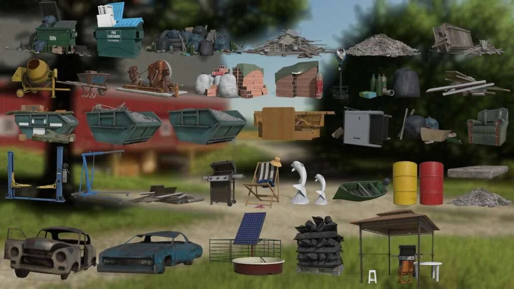 Additional Decoration Package v1.0 FS22 FS22 Mod Free Download