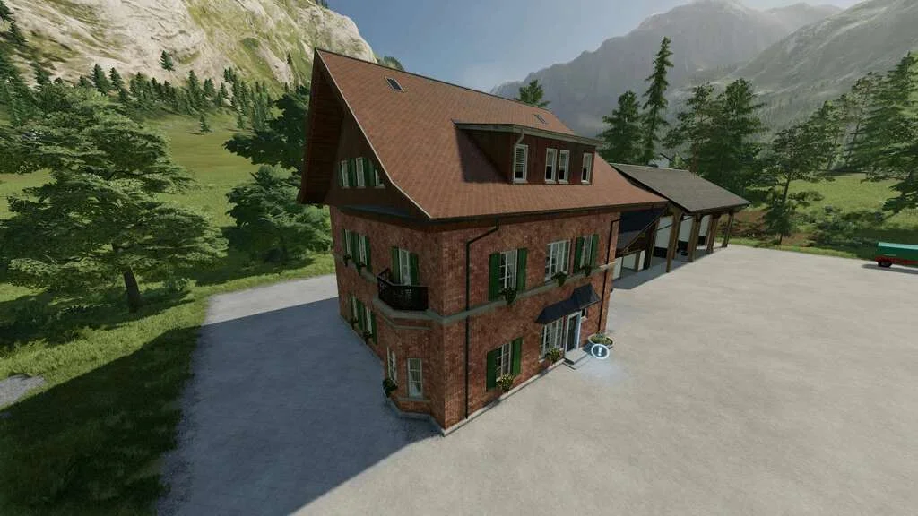 Alpine Farmhouse v1.0 FS22 FS22 Mod Free Download