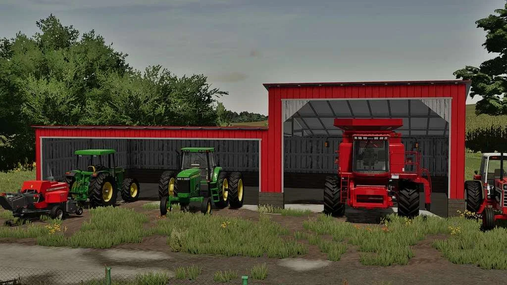 American Carport v1.0 FS22 FS22 Mod Free Download