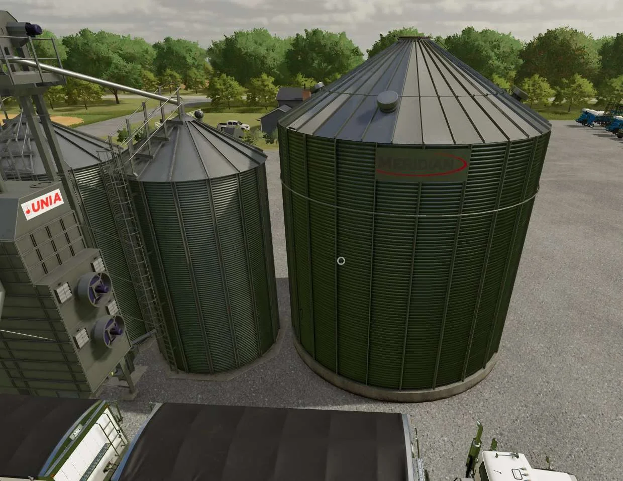 American style silo extension v1.0 FS22 FS22 Mod Free Download