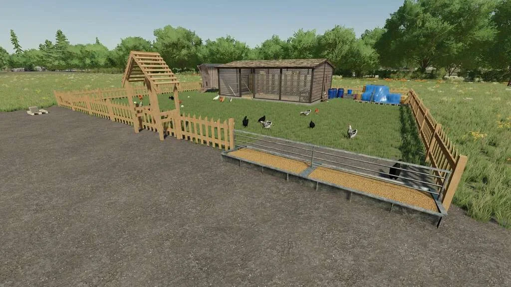 Animal Barn Pack v1.0 FS22 FS22 Mod Free Download