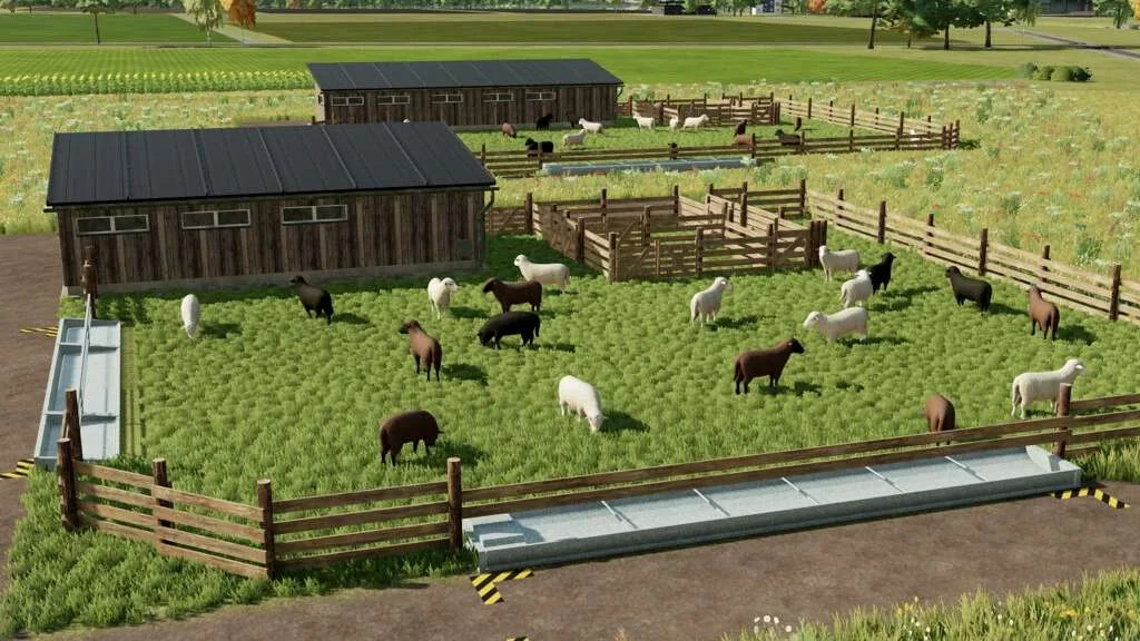 Animals Placeables Pack v1.2 FS22 FS22 Mod Free Download
