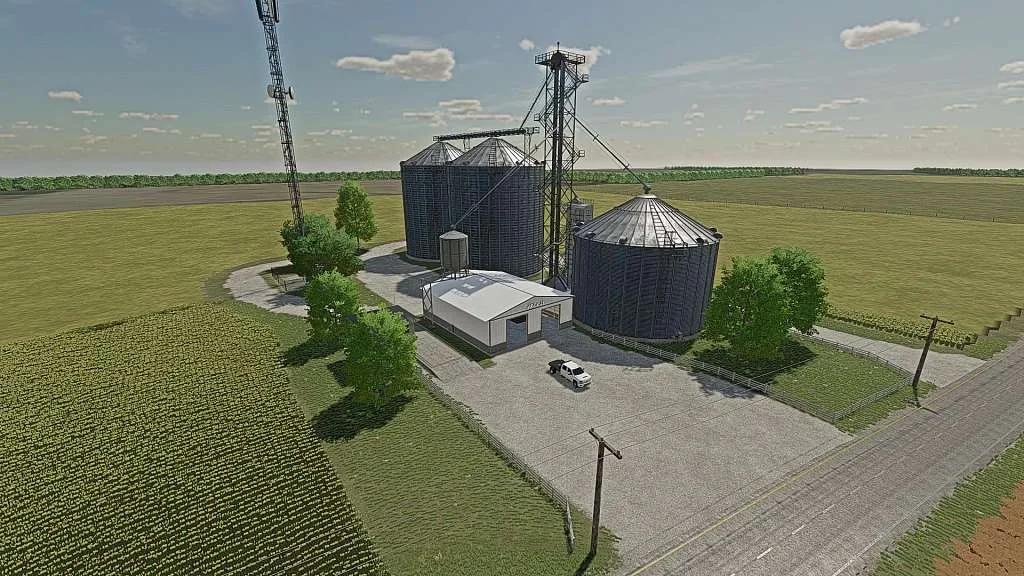 Area 21 – Corn Drying – Factory Placeable v1.0 FS22 FS22 Mod Free Download