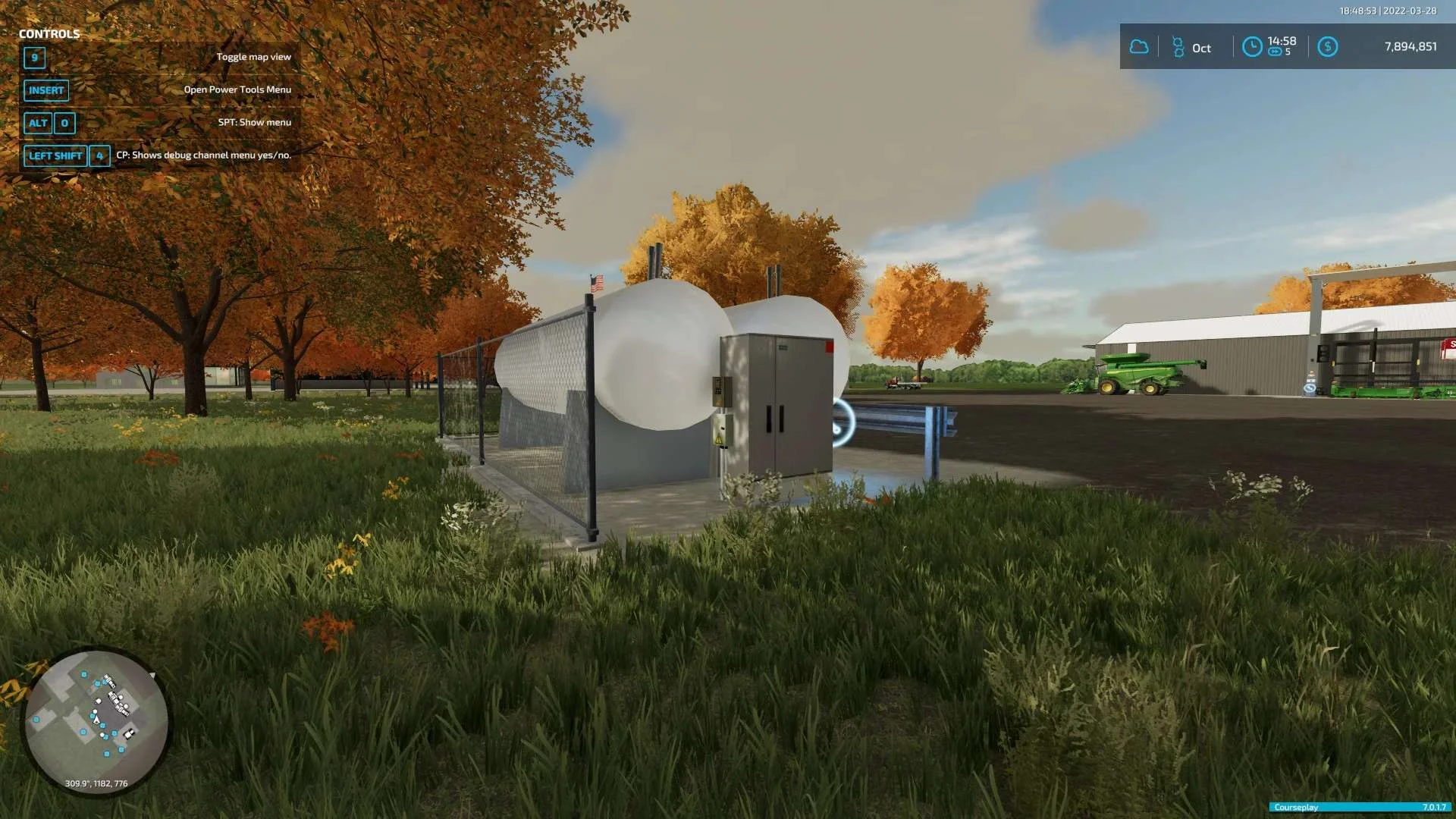 ASM Propane Station v1.0 FS22 FS22 Mod Free Download