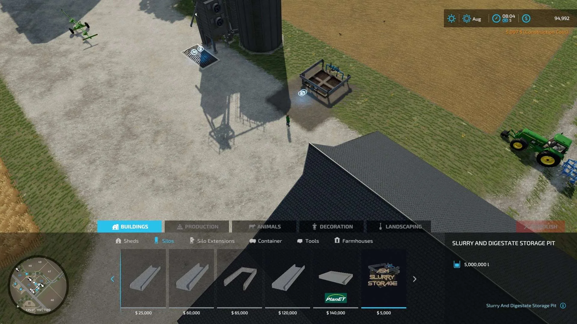 ASM Slurry and Digestate Storage v1.0 FS22 FS22 Mod Free Download