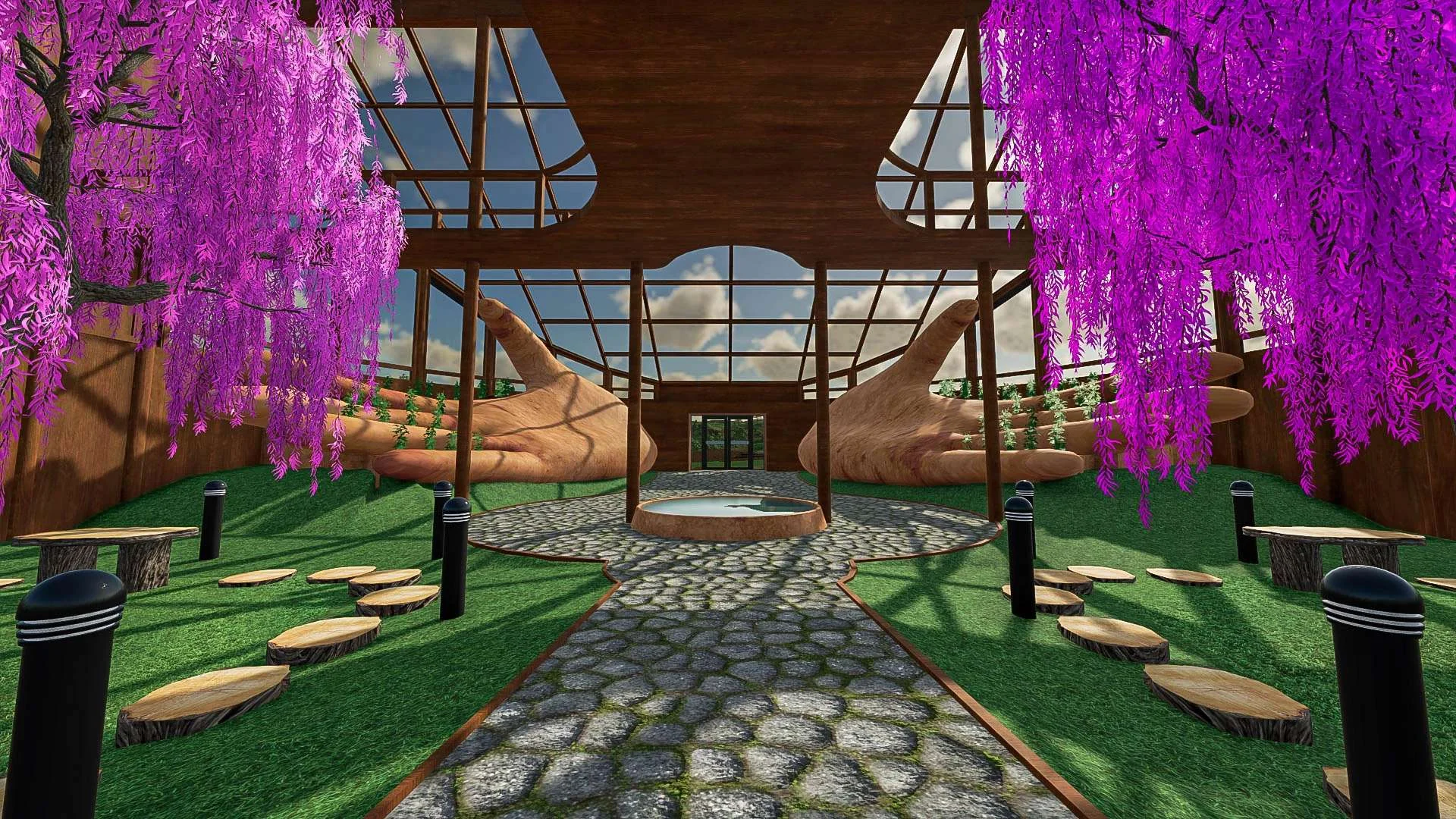 Atrium Decorative GreenHouse V1.0 FS22