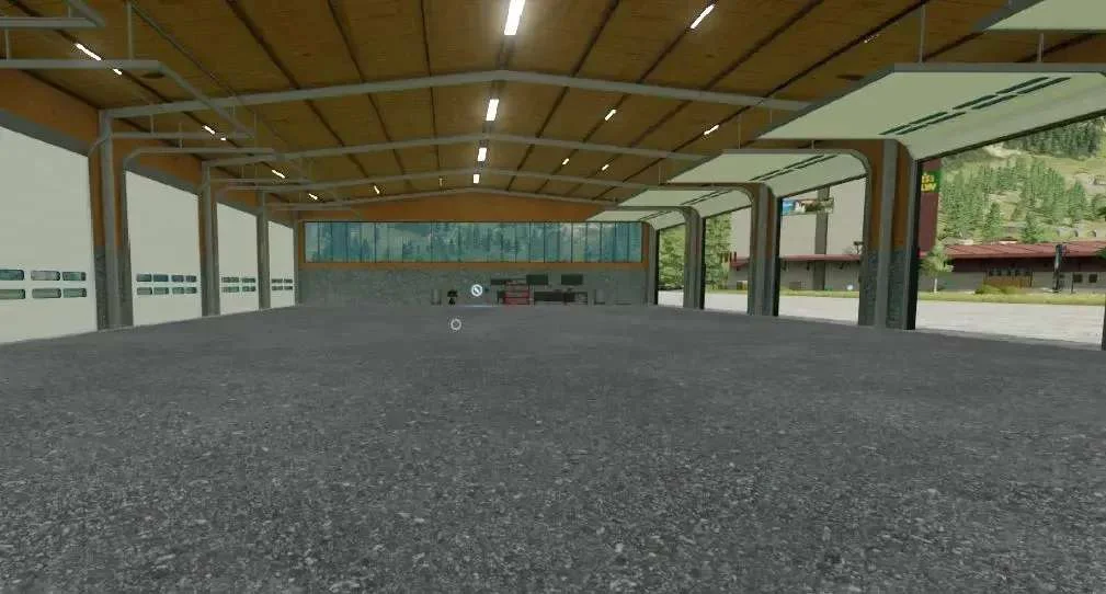 AustriaModding Drive-through hall big v1.0.1 FS22