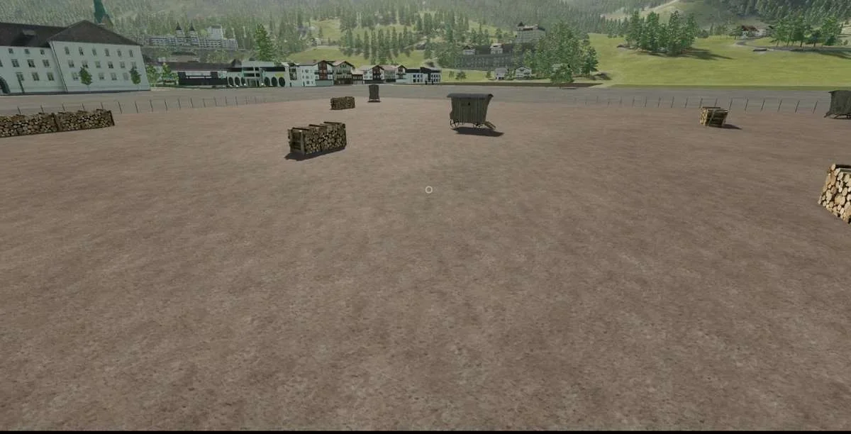 AustriaModding Large Outdoor Chicken Pasture v1.0 FS22