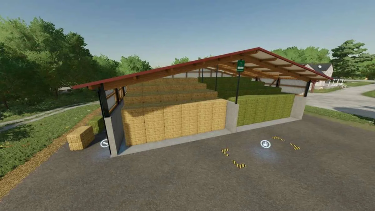Ballenlager v1.3 FS22 FS22 Mod Free Download