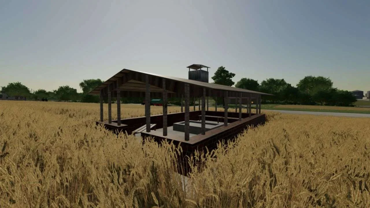 Barbecue Hut v1.0 FS22 FS22 Mod Free Download