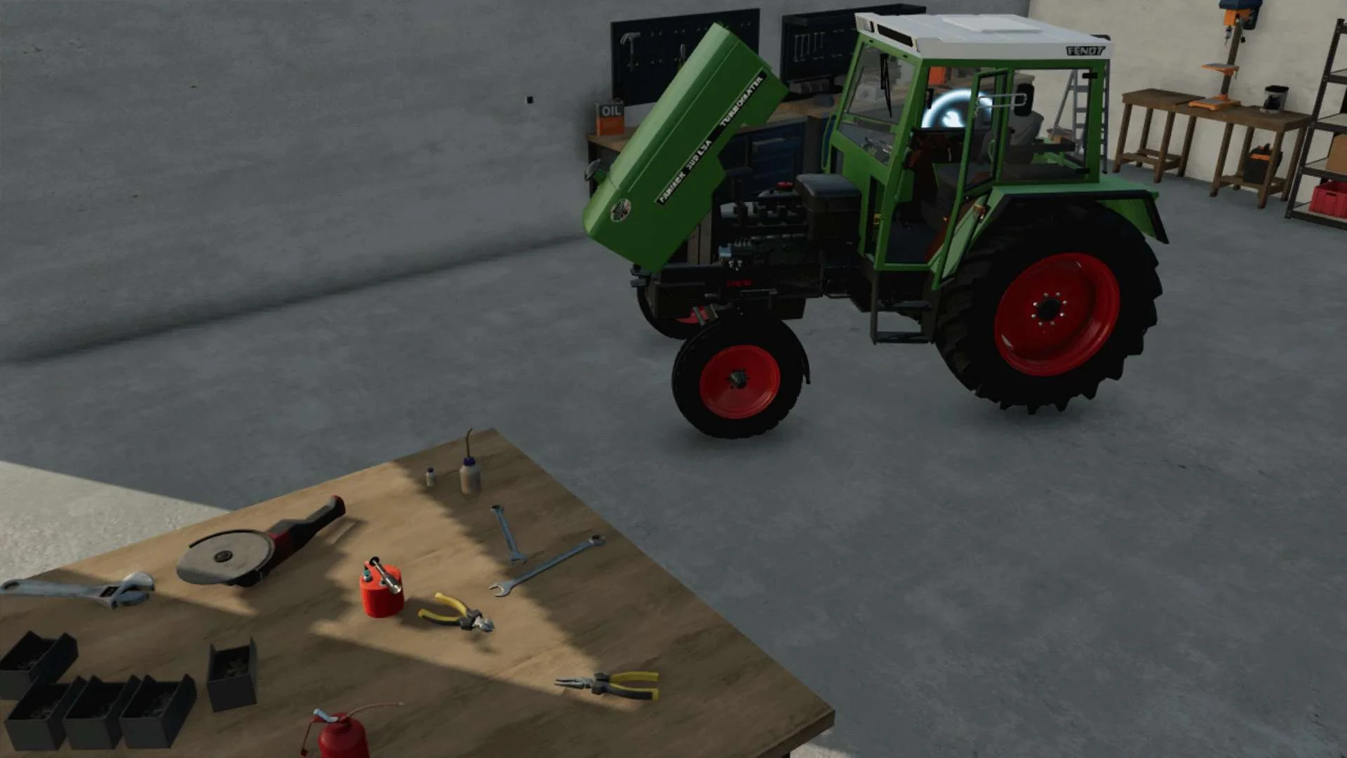 Barn And Mechanical Workshop v1.0 FS22 FS22 Mod Free Download