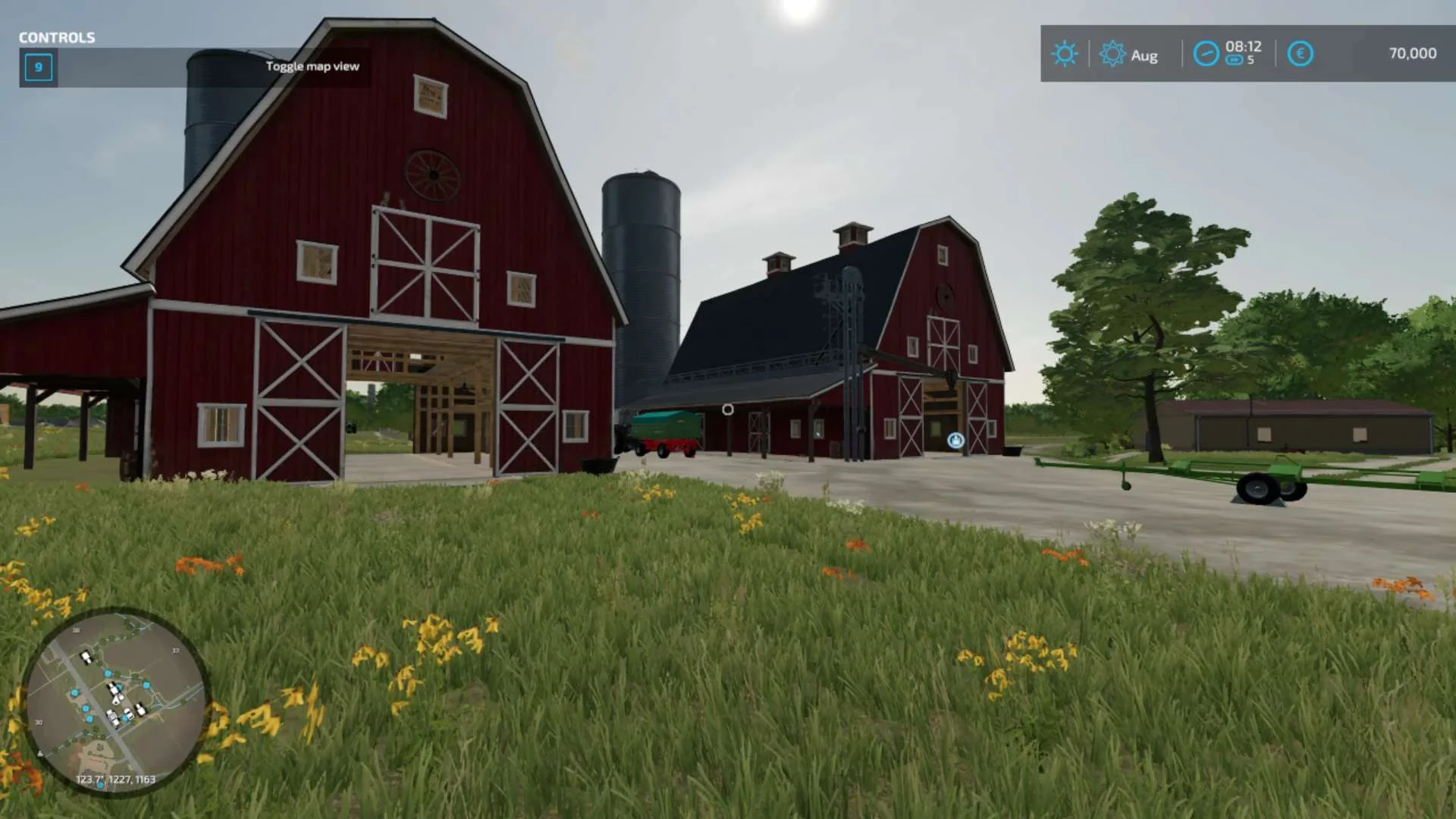 Barn Silo Extension v1.0 FS22 FS22 Mod Free Download