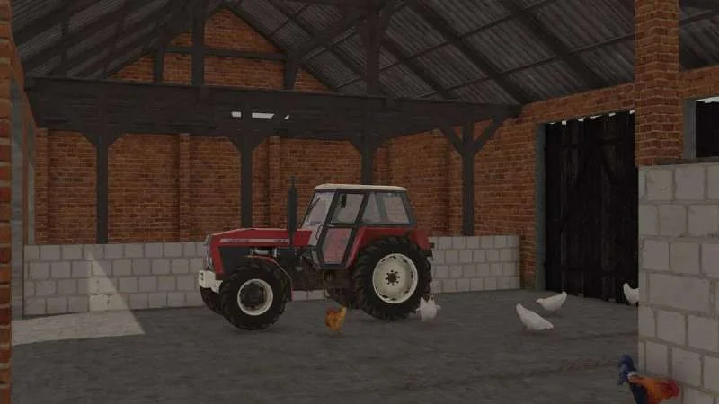 Barn With Chicken Coop 2 v1.0 FS22