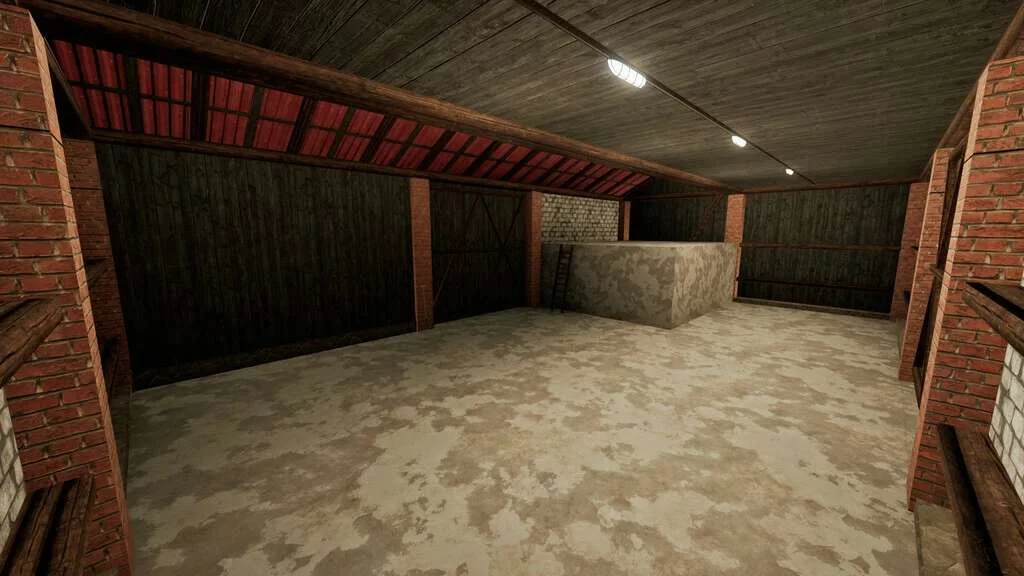 Barn With Garage v1.1.0.1 FS22 FS22 Mod Free Download