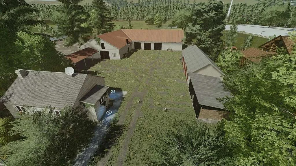 Barn With Pigsty v1.0 FS22 FS22 Mod Free Download