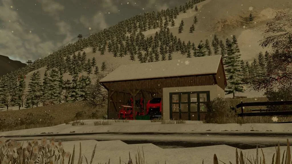 Barn With Workshop v1.0 FS22 FS22 Mod Free Download