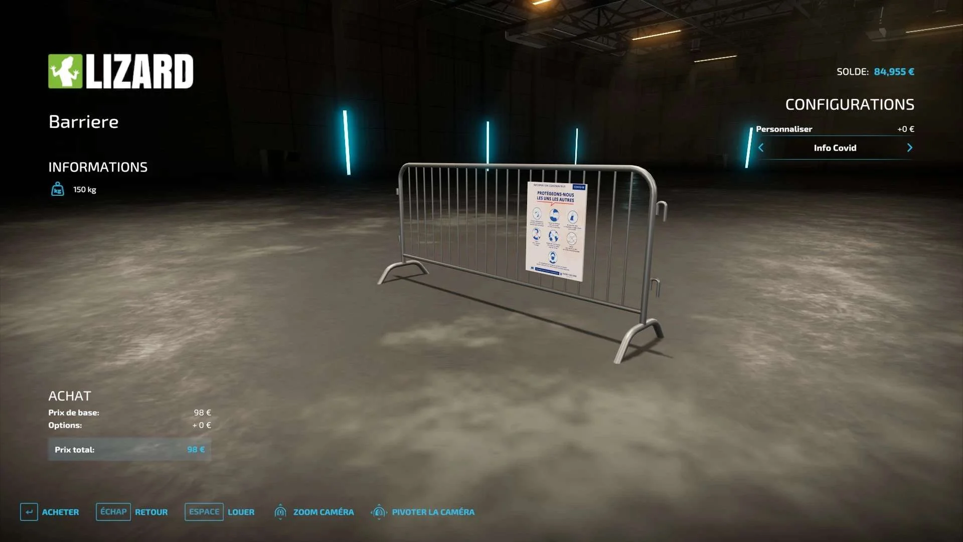Barrieres foraine v1.0 FS22 FS22 Mod Free Download