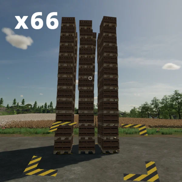 Bee Hives Pallets Spawner x66 V1.0.3 FS22 FS22 Mod Free Download