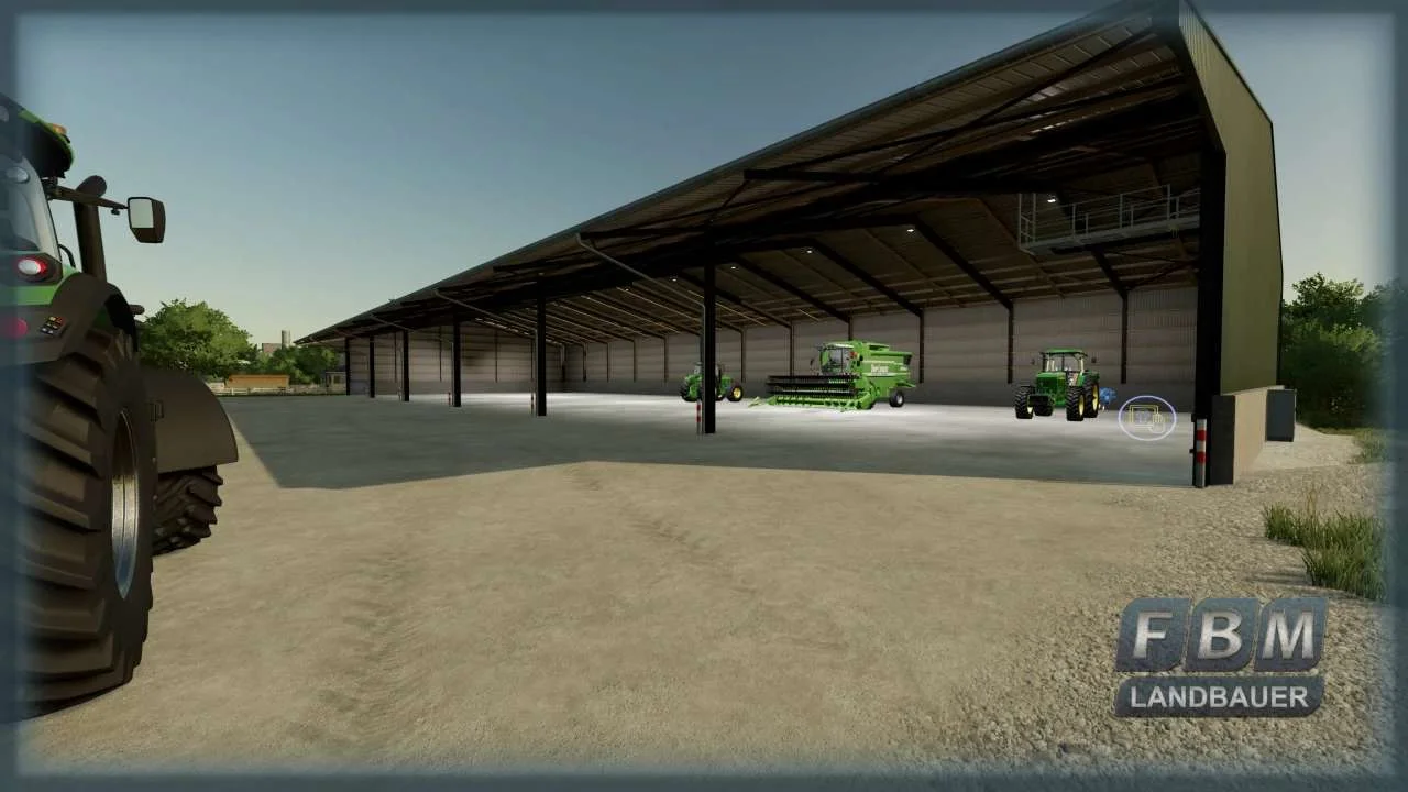 BGA HALL v1.0 FS22 FS22 Mod Free Download