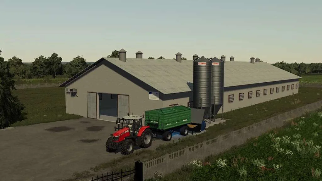 Big Chicken Barn v1.0 FS22 FS22 Mod Free Download