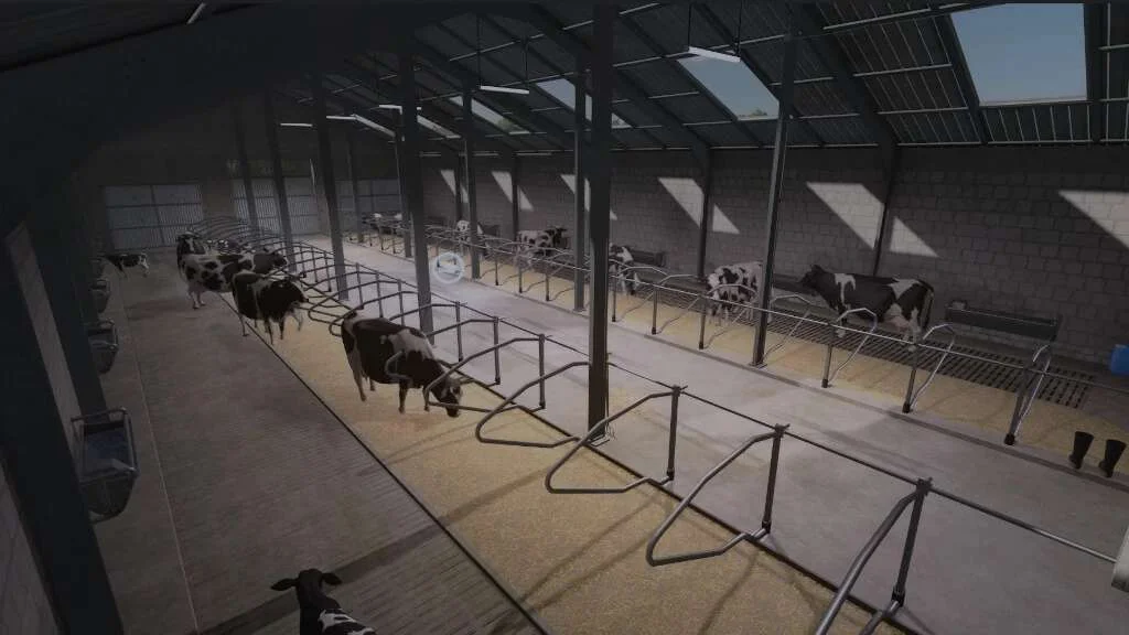Big Cow Barn v1.1 FS22
