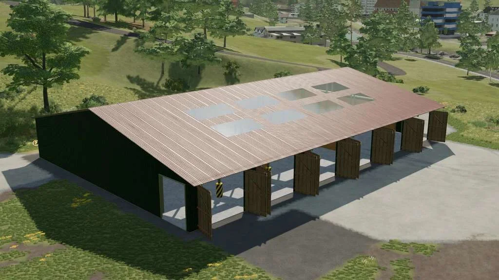 Big Grain Shed v1.0 FS22