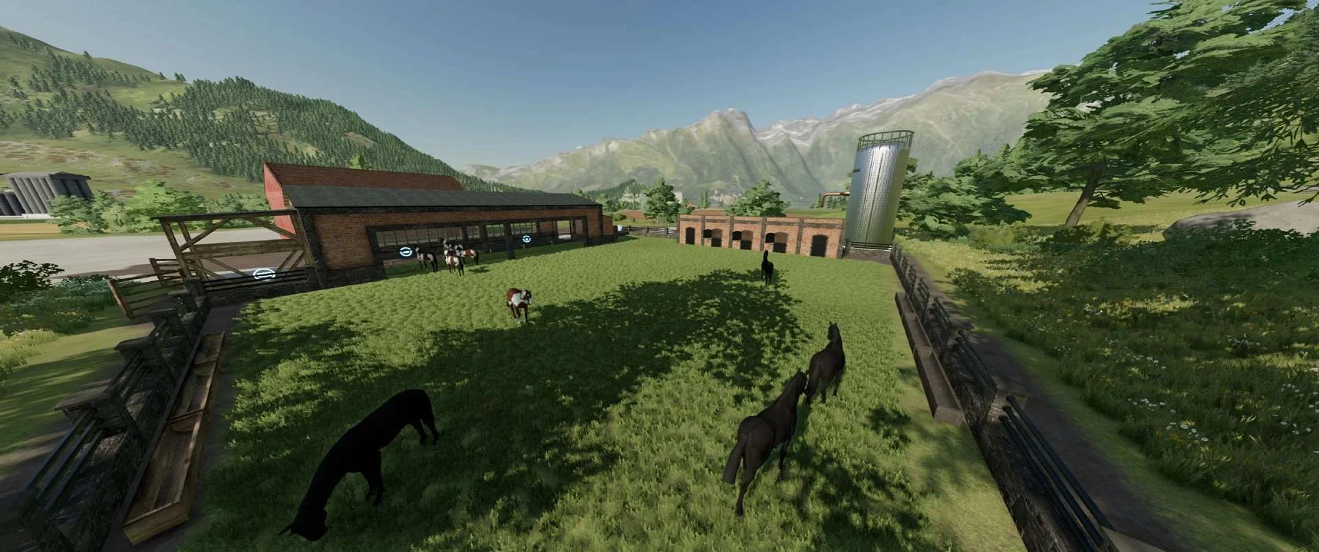 Big Horse Barn v1.0 FS22 FS22 Mod Free Download