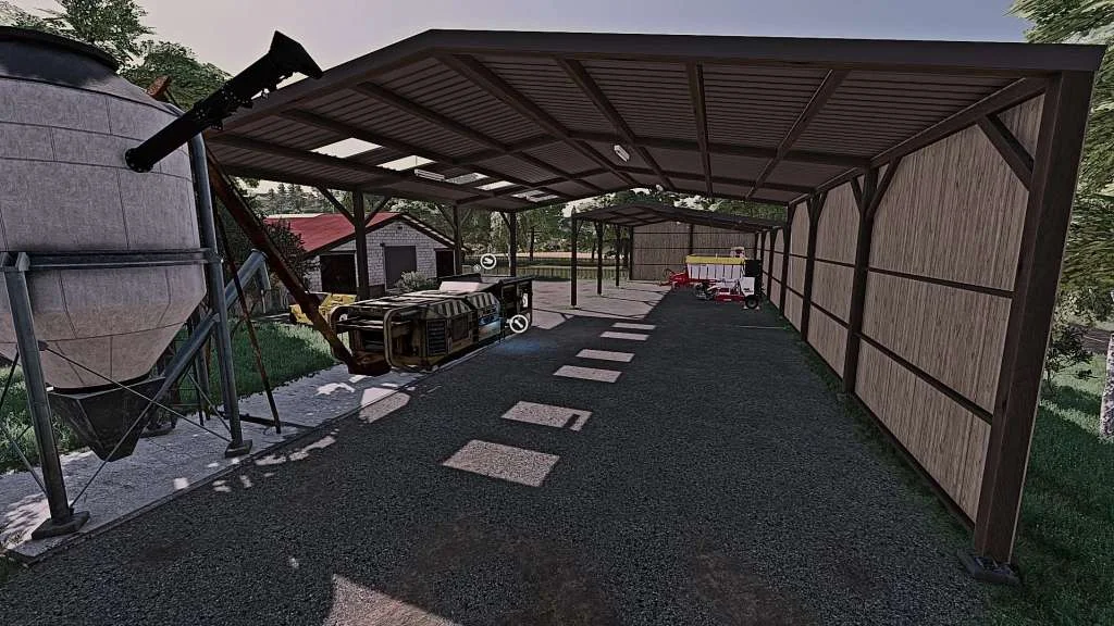 Big shelter v1.0.0.1 FS22 FS22 Mod Free Download