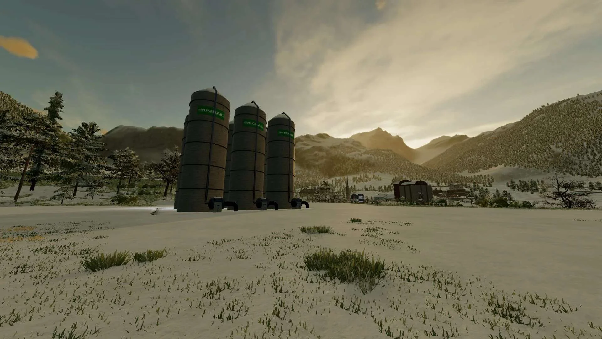 BIG SILO ZPUH MICHAL v1.0 FS22 FS22 Mod Free Download