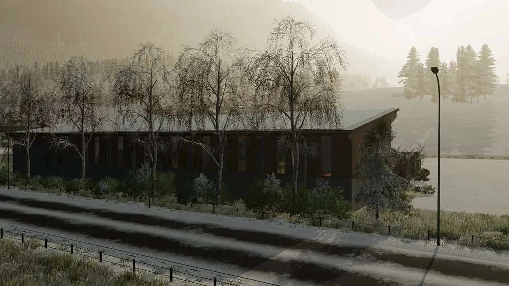 Big Storage Hall v1.0 FS22 FS22 Mod Free Download
