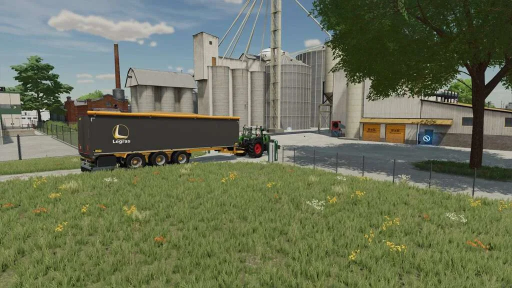 Big US Grain Mill v1.0 FS22